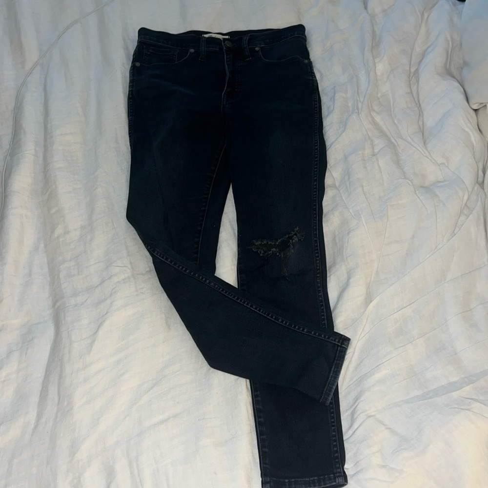 Madewell high rise skinny jeans